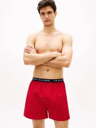 Trykte vevde boxershorts, 3-pak