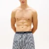 Trykte vevde boxershorts, 3-pak