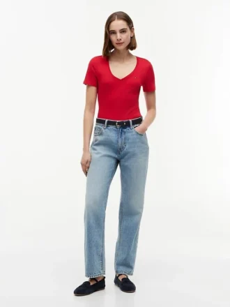 V-hals Favorite T-skjorte