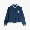 Vannavvisende Varsity-bomberjakke