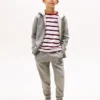 Varsity-joggebukse i børstet fleece for barn