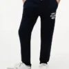 Varsity-joggebukse i børstet fleece for barn