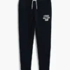 Varsity-joggebukse i børstet fleece for barn