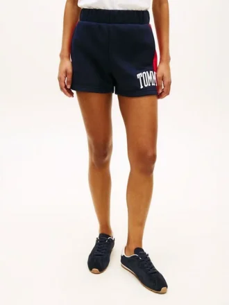 Varsity Tommy Logo Colorblock Sweatshort