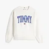 Varsity Tommy Logo-genser med rund hals