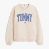 Varsity Tommy Logo-genser med rund hals