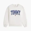 Varsity Tommy Logo-genser med rund hals