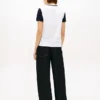 Varsity Tommy Logo Ringer T-skjorte