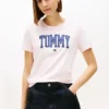 Varsity Tommy-logo-T-skjorte