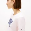 Varsity Tommy-logo-T-skjorte