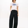 Varsity Tommy-logo-T-skjorte