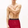 Vevde boxershorts med flaggmønster over hele