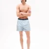 Vevde boxershorts med flaggmønster over hele