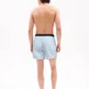 Vevde boxershorts med flaggmønster over hele