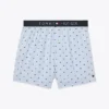 Vevde boxershorts med flaggmønster over hele
