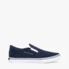 Vulkanisert slip-on-sneaker i kanvas