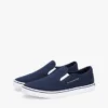 Vulkanisert slip-on-sneaker i kanvas