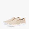 Vulkanisert slip-on-sneaker i kanvas