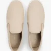 Vulkanisert slip-on-sneaker i kanvas