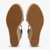 Webbing Logo Denim Wedge Espadrille